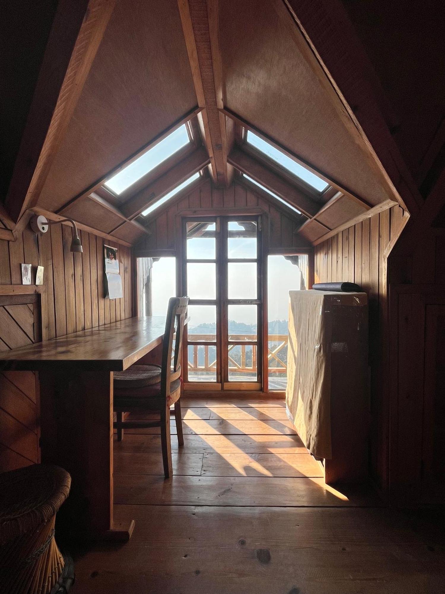 Apartmán Naddi Castle McLeod Ganj Exteriér fotografie