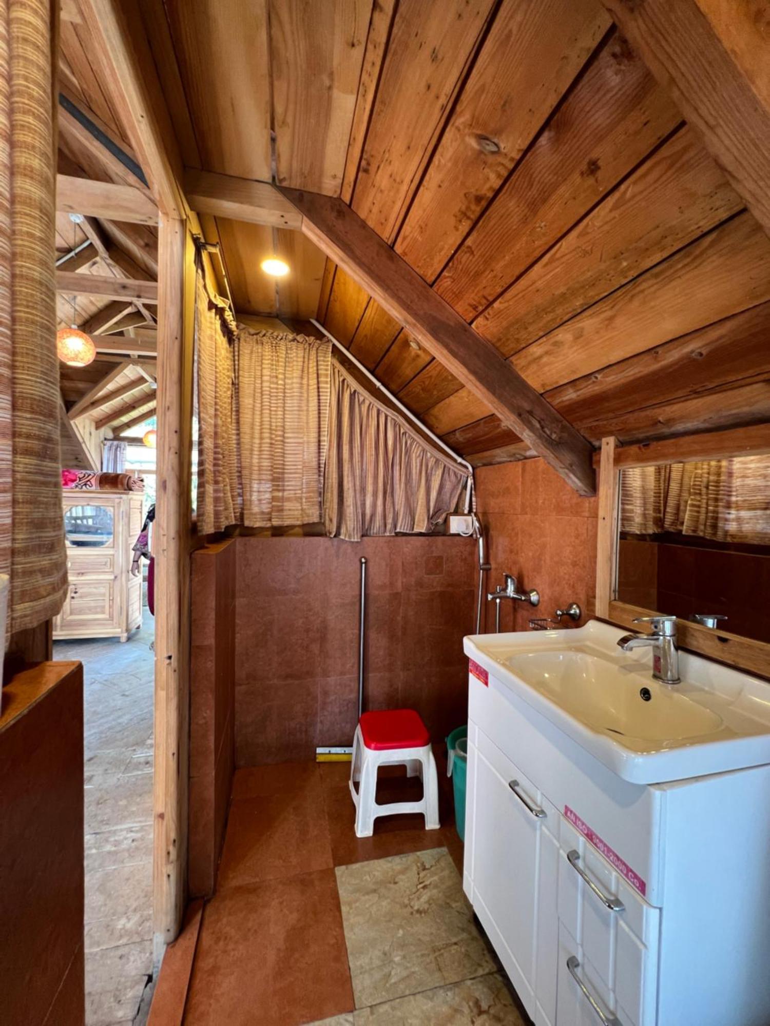 Apartmán Naddi Castle McLeod Ganj Exteriér fotografie
